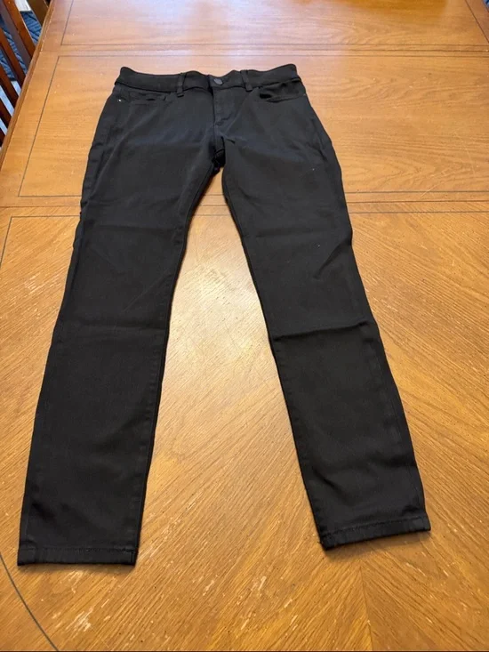 DL1961 Florence 27 Instasculpt Cropped Black Hail 26” inseam - Picture 2 of 10
